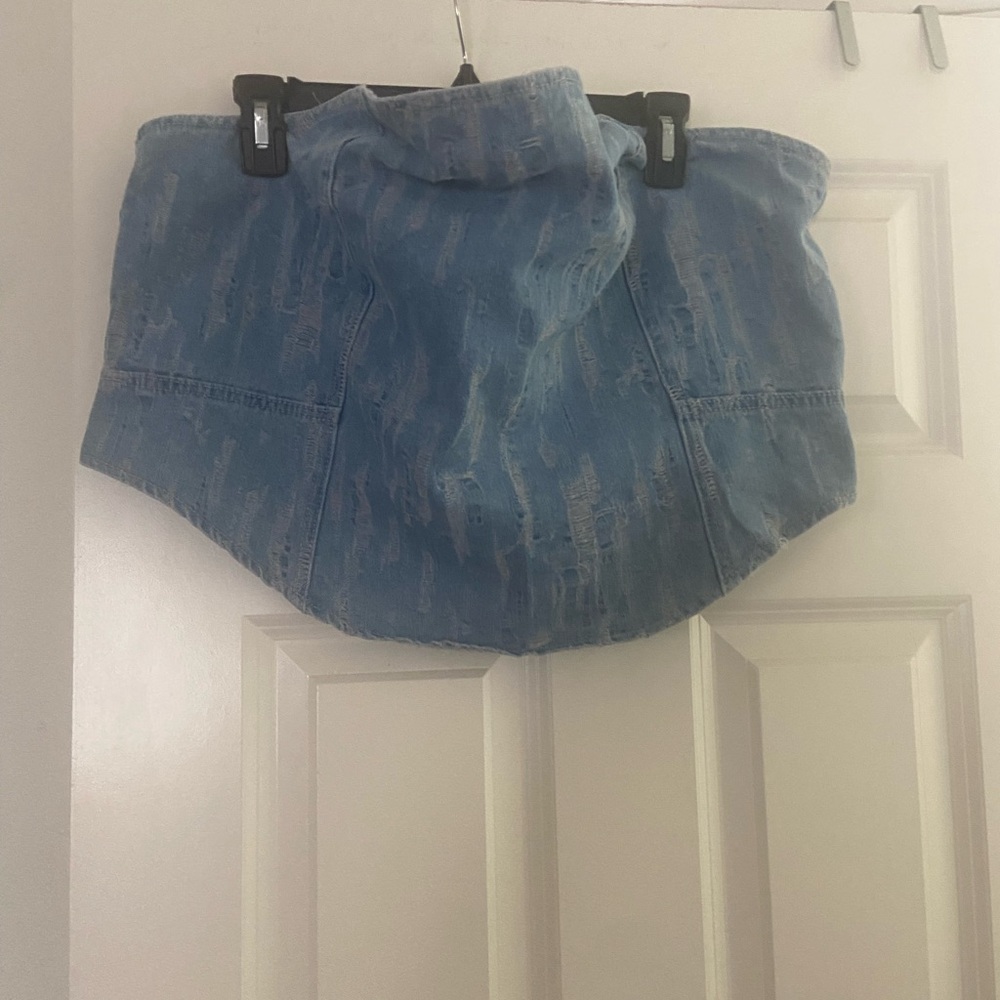 Fashion Nova distressed denim set - Picture 9 of 9